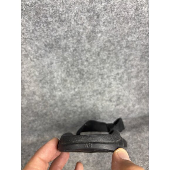 Chaco Sandals Womens Size 8 Black Flip Flops Thong Webbing Strap Comfort Casual - Picture 5 of 6